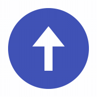 Upward Arrow icon by Icons8